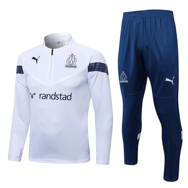 Sudadera De Training Marsella 2023/24 Blanco